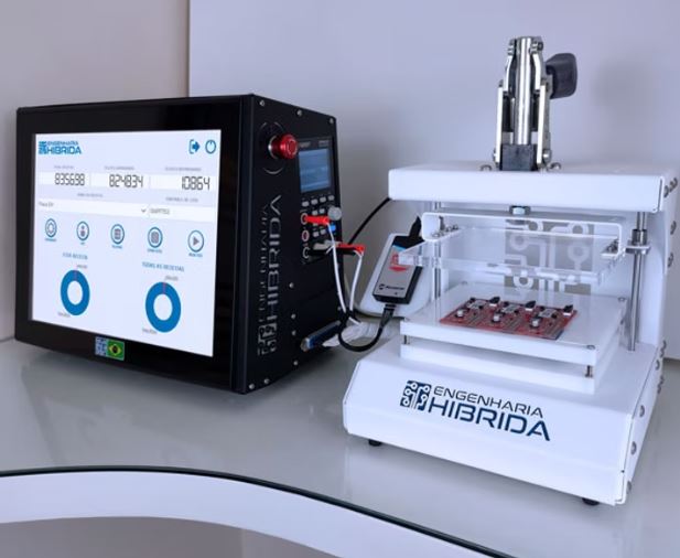 Ecossistema Hub — Jiga de Teste + Software + Gravação de Firmware